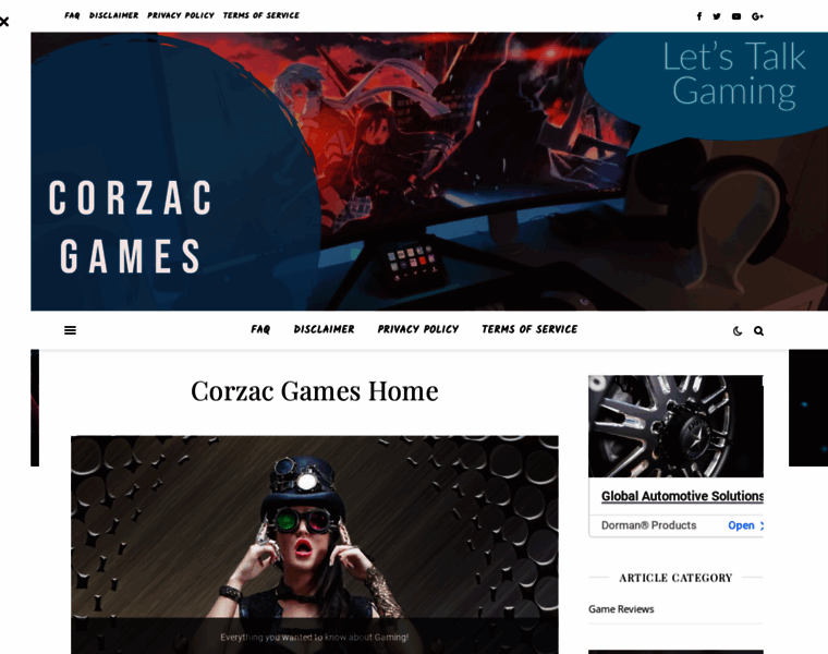 Corzac-games.com thumbnail