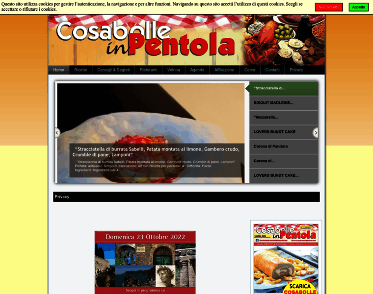 Cosabolleinpentola.net thumbnail