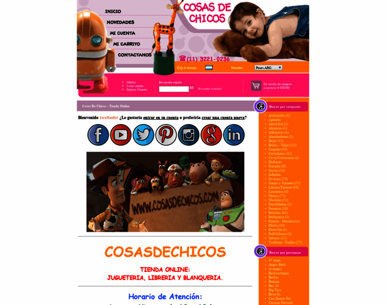 Cosasdechicos.com thumbnail