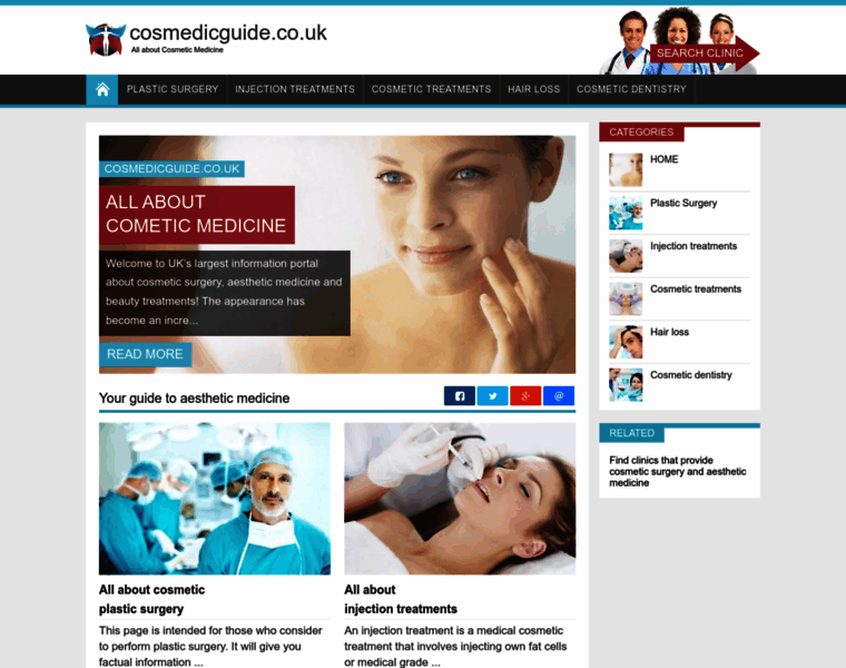 Cosmedicguide.co.uk thumbnail