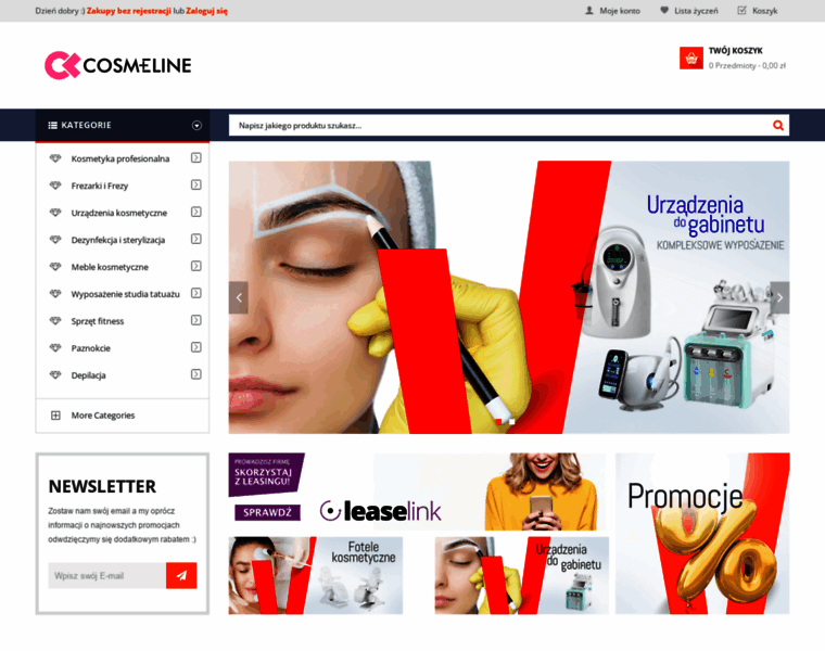 Cosmeline.pl thumbnail