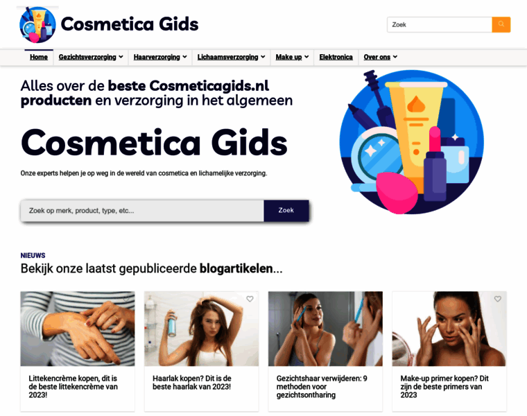 Cosmeticagids.nl thumbnail