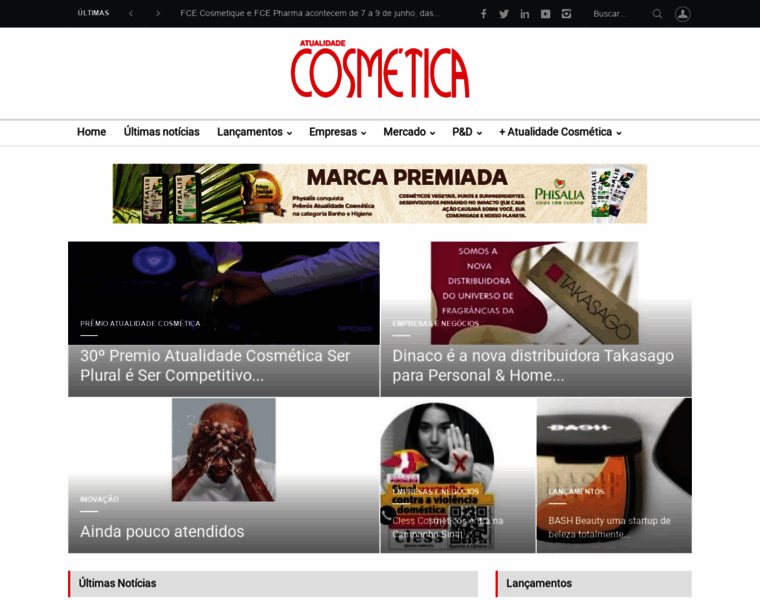 Cosmeticanews.com.br thumbnail