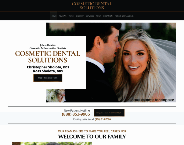 Cosmeticdentalsolutions.com thumbnail