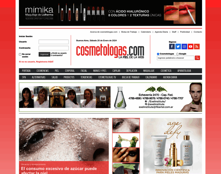 Cosmetologas.com thumbnail