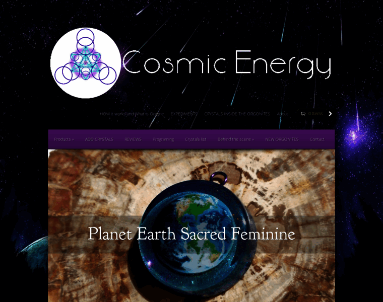 Cosmic-energy.org thumbnail