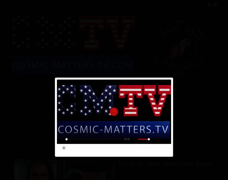 Cosmic-matters-tv.com thumbnail