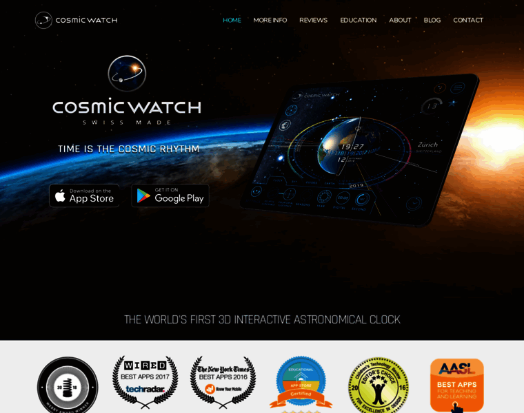 Cosmic-watch.com thumbnail