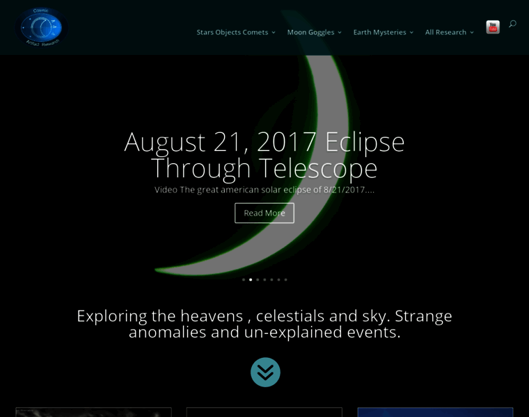 Cosmicartifactresearch.com thumbnail