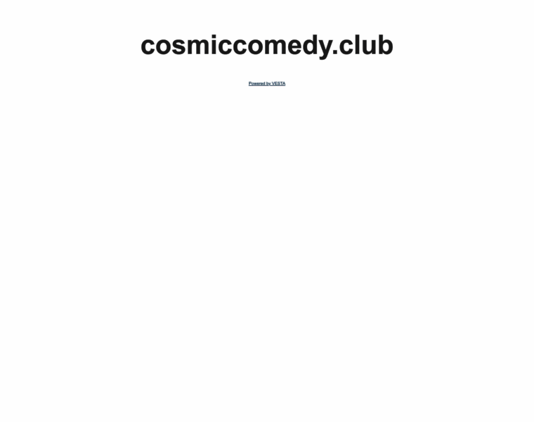Cosmiccomedy.club thumbnail