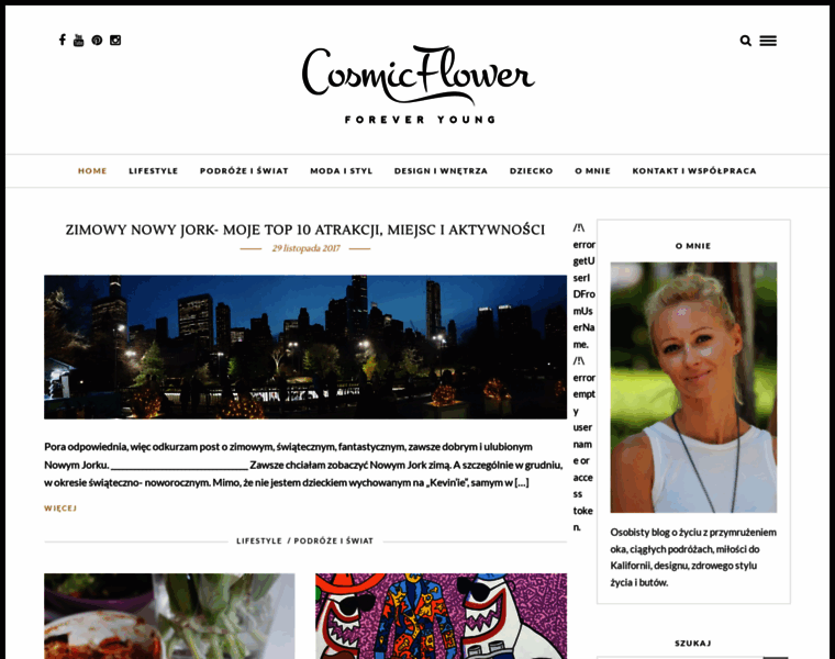 Cosmicflower.pl thumbnail