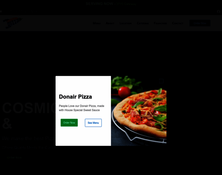 Cosmicpizza.ca thumbnail