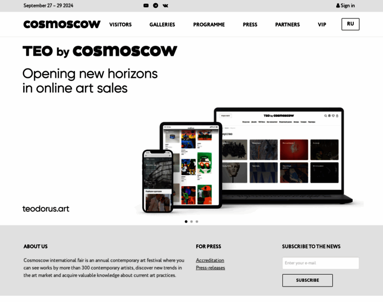 Cosmoscow.com thumbnail