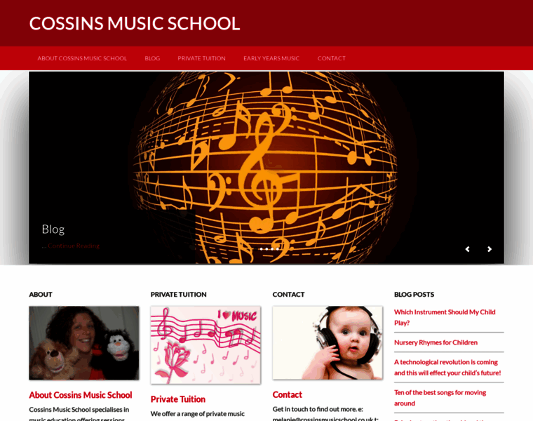 Cossinsmusicschool.co.uk thumbnail