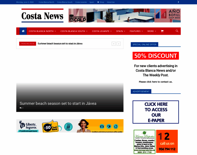 Costa-news.com thumbnail