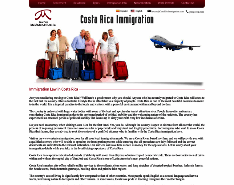 Costaricaimmigration.com thumbnail