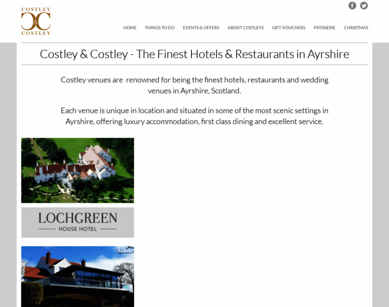 Costley-hotels.co.uk thumbnail
