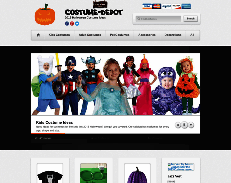 Costume-depot.com thumbnail