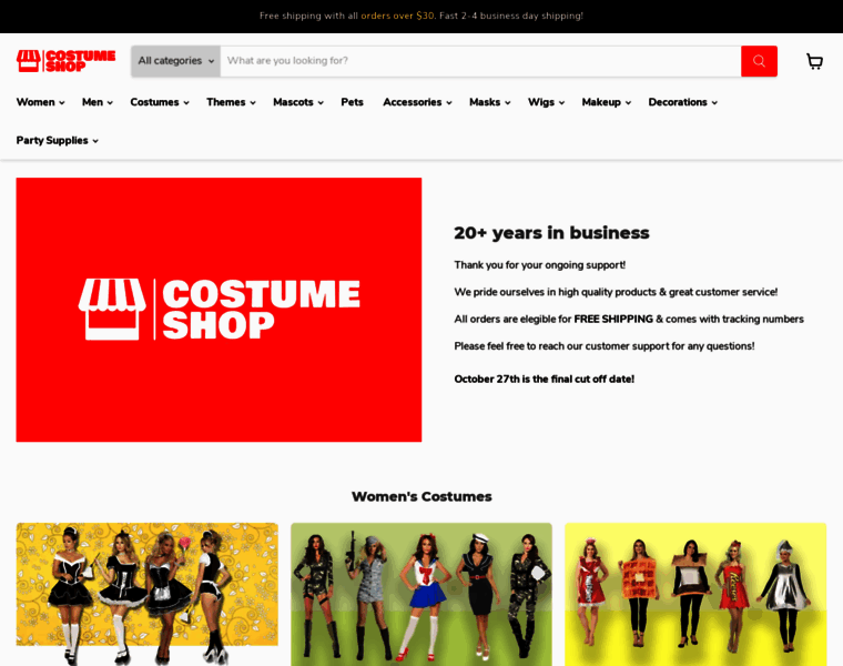Costume-shop.com thumbnail