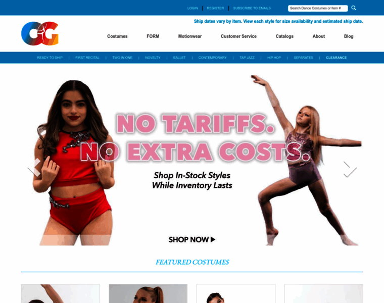 Costumegallery.net thumbnail