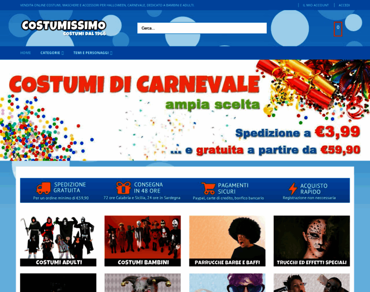 Costumissimo.com thumbnail
