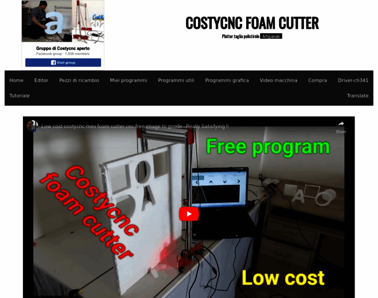 Costycnc.it thumbnail