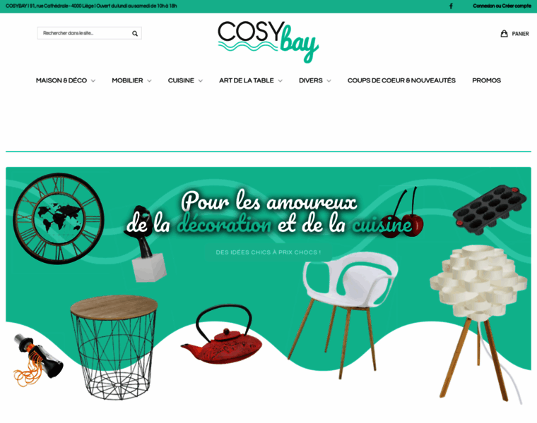 Cosybay.be thumbnail