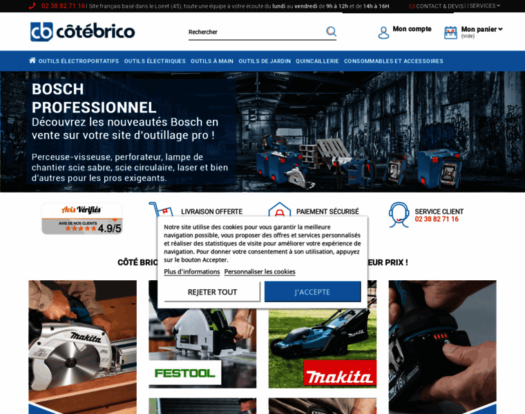 Cotebrico.fr thumbnail