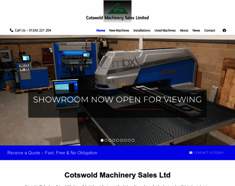 Cotswold-machinery-sales.co.uk thumbnail