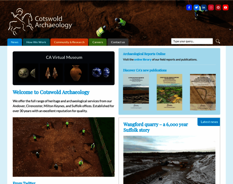 Cotswoldarchaeology.co.uk thumbnail