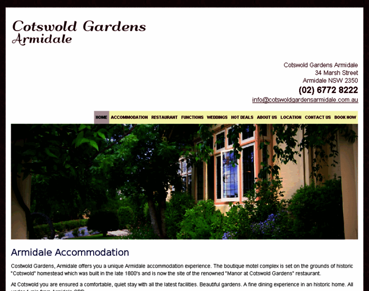 Cotswoldgardensarmidale.com.au thumbnail