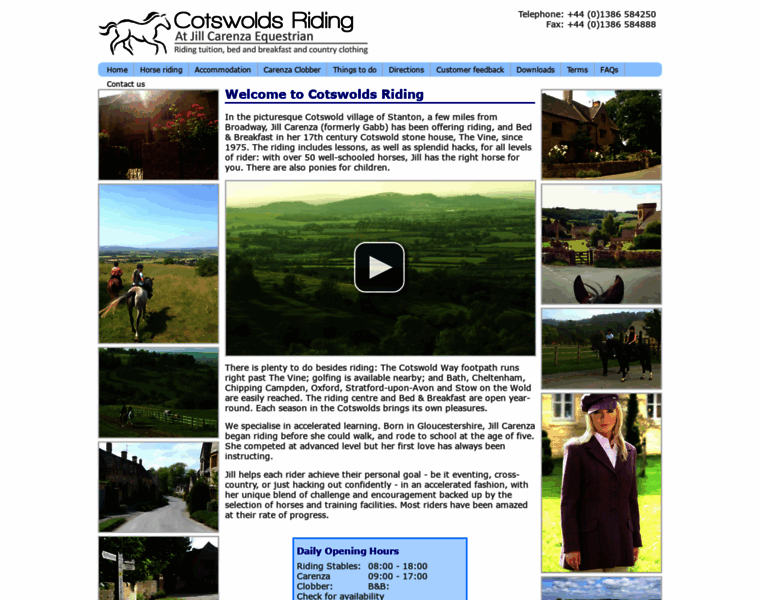 Cotswoldsriding.co.uk thumbnail