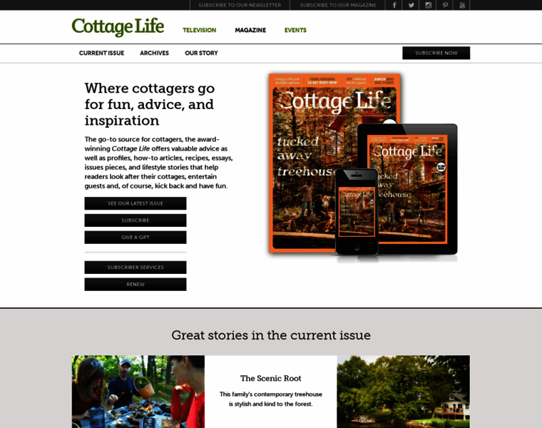 Cottagemagazine.com thumbnail