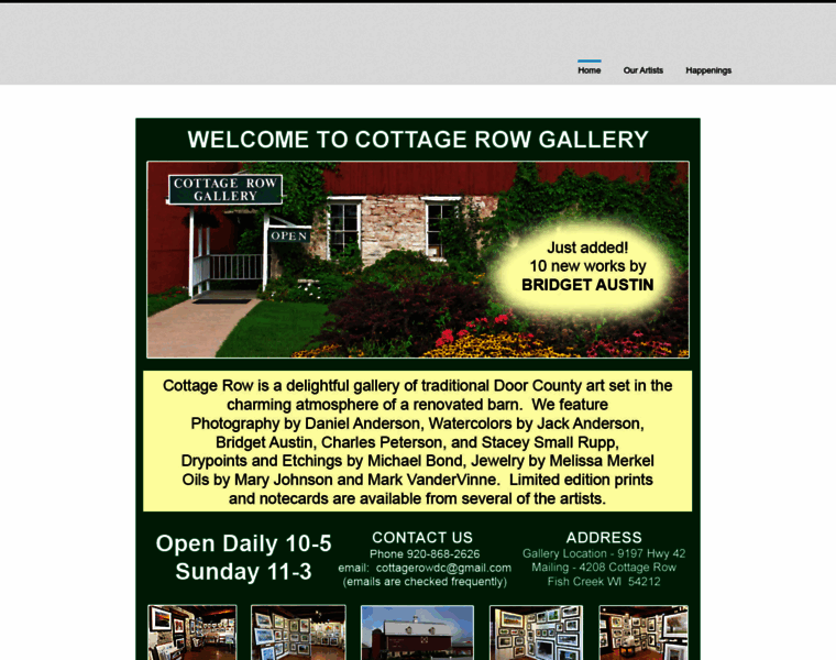 Cottagerowgallerydc.com thumbnail