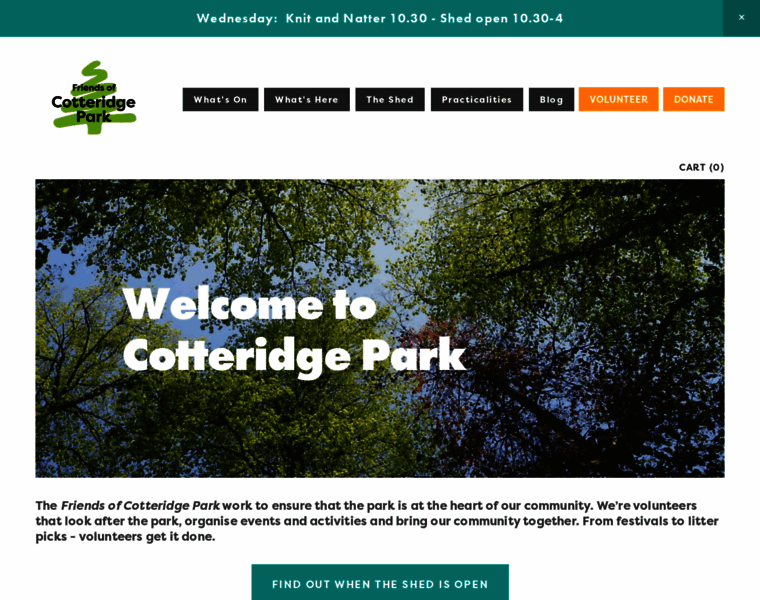 Cotteridgepark.org.uk thumbnail