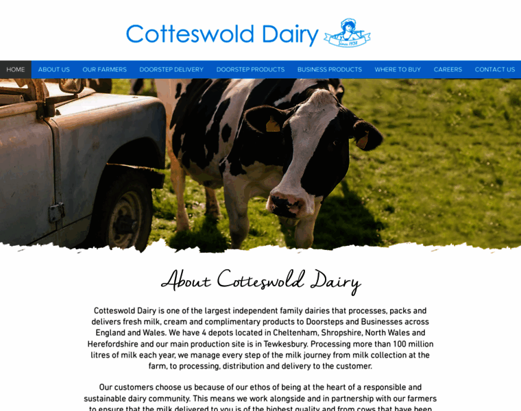 Cotteswold-dairy.co.uk thumbnail