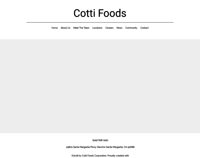 Cottifoods.com thumbnail