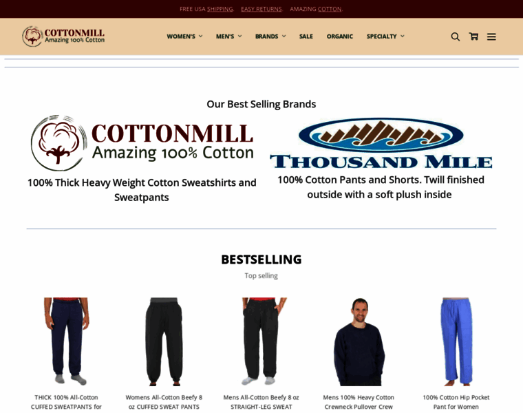 Cottonmill.com thumbnail