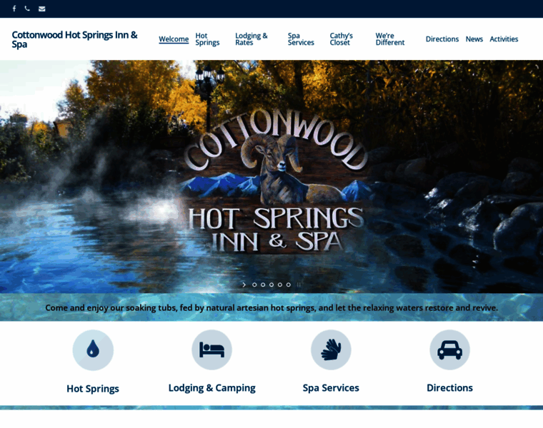 Cottonwood-hot-springs.com thumbnail