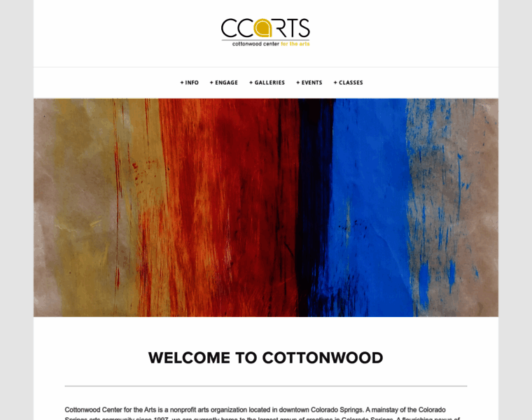 Cottonwoodcenterforthearts.com thumbnail