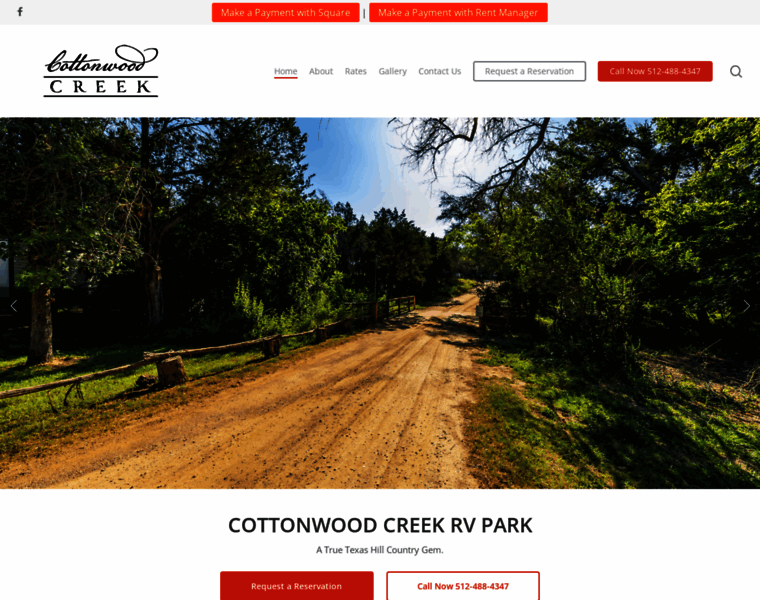 Cottonwoodcreekrvpark.com thumbnail