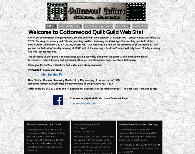 Cottonwoodquilters.org thumbnail