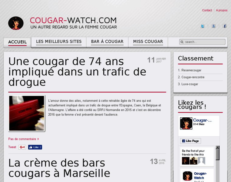 Cougar-watch.com thumbnail