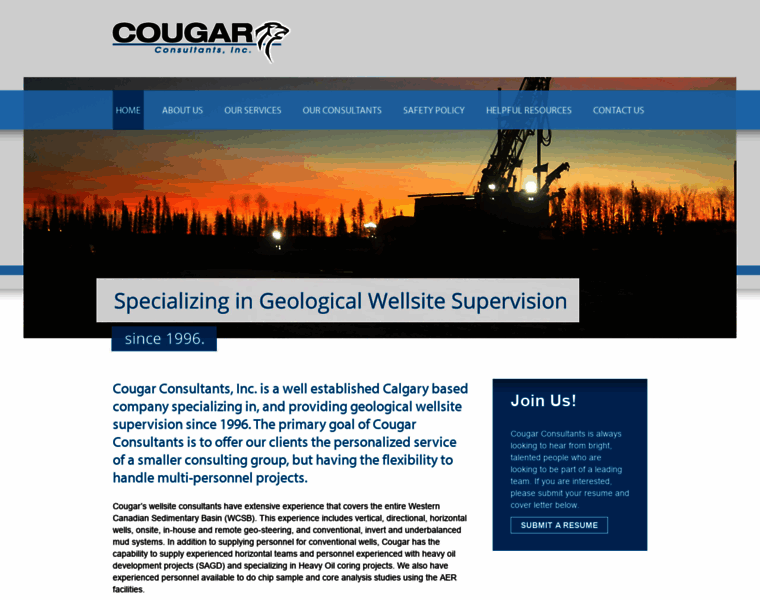 Cougarconsultants.com thumbnail
