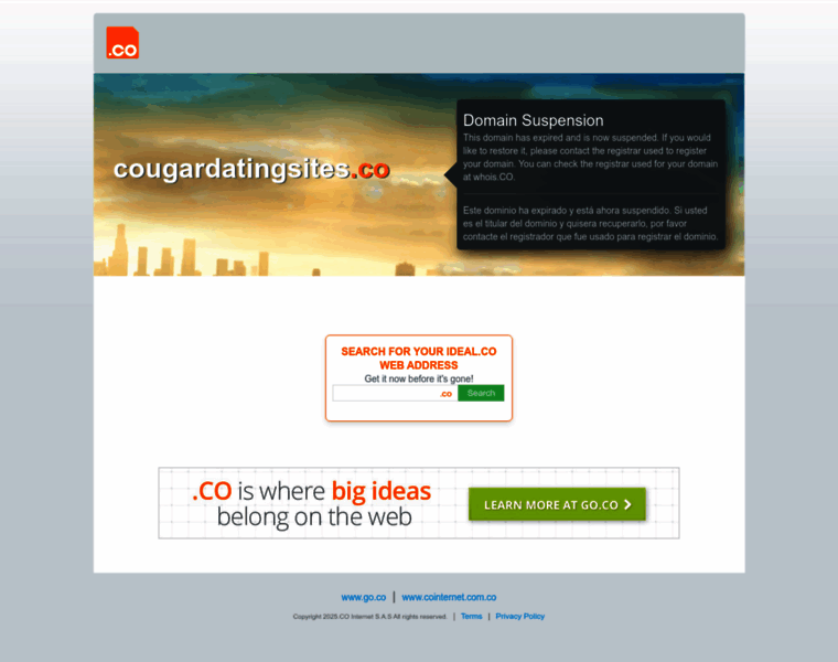 Cougardatingsites.co thumbnail