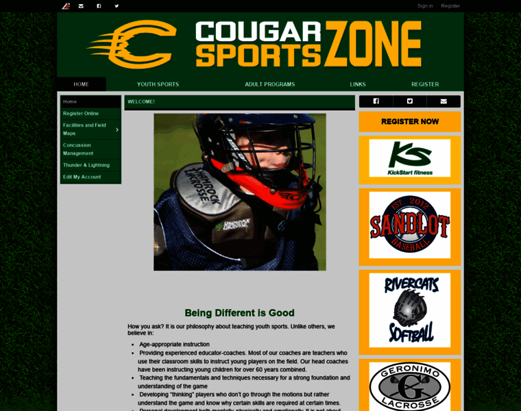 Cougarsportszone.com thumbnail