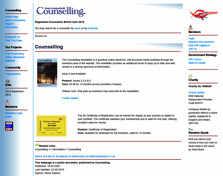 Counselling.ltd.uk thumbnail