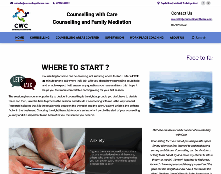 Counsellingwithcare.com thumbnail