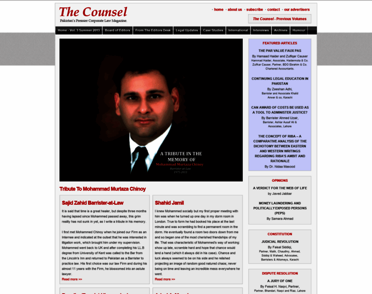 Counselpakistan.com thumbnail