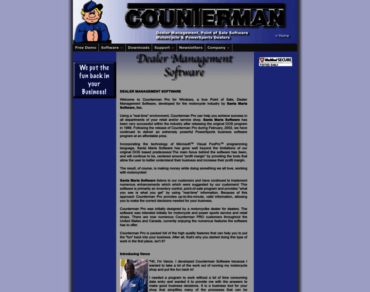 Counterman.net thumbnail